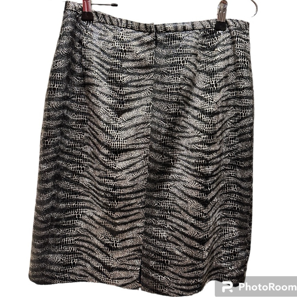 DONATED ❌Animal Print Mini Skirt, Jenni Maxx NYC, sz 10